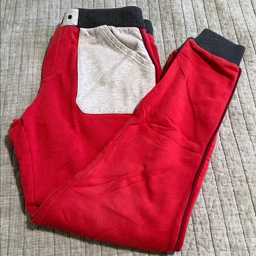 🔥🔥Little Marc Jacobs Red and Gray Kids Joggers
